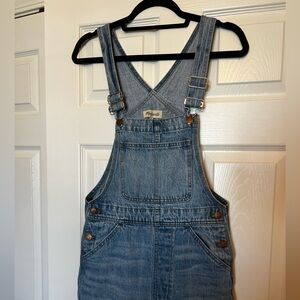 Madewell Wide Leg Carpenter Overalls